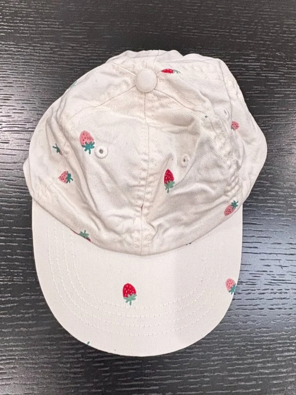 Strawberry toddler hat
